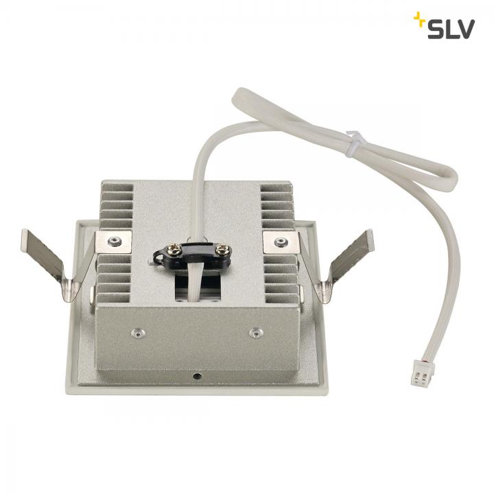 FRAME CURVE LED, silbergau