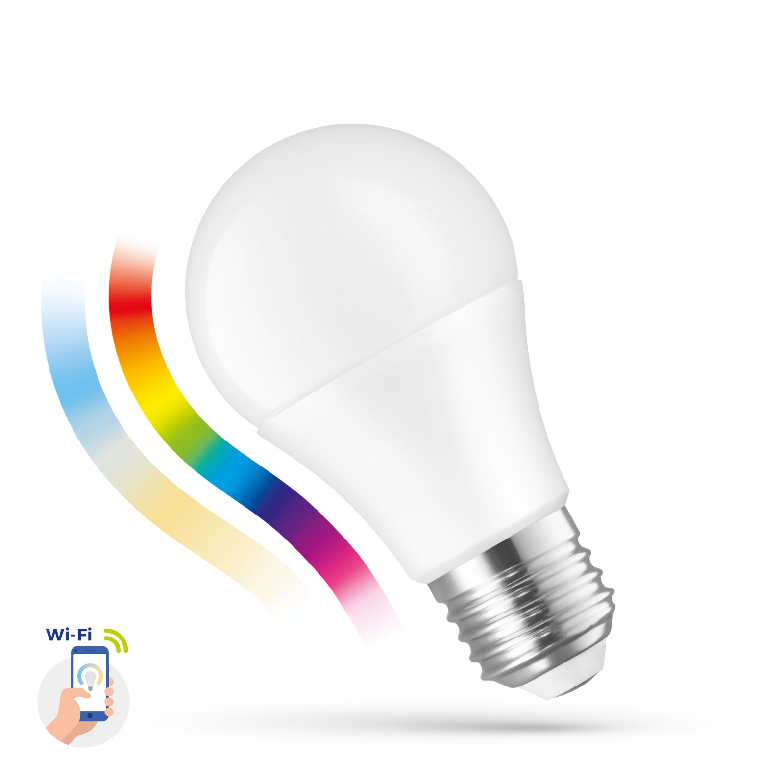 Smartes E27 LED RGBW und CCT dimmbar 13W