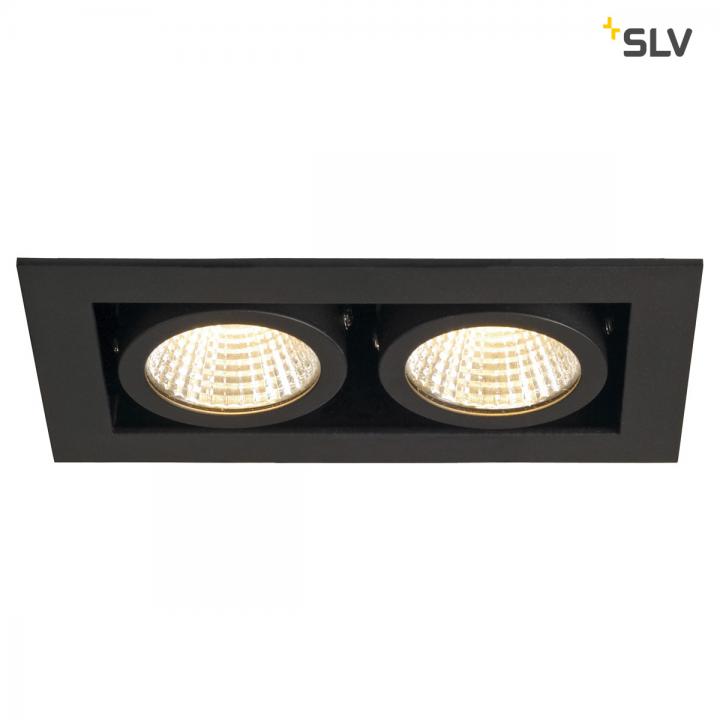Kadux 2 Set, LED,schwarz