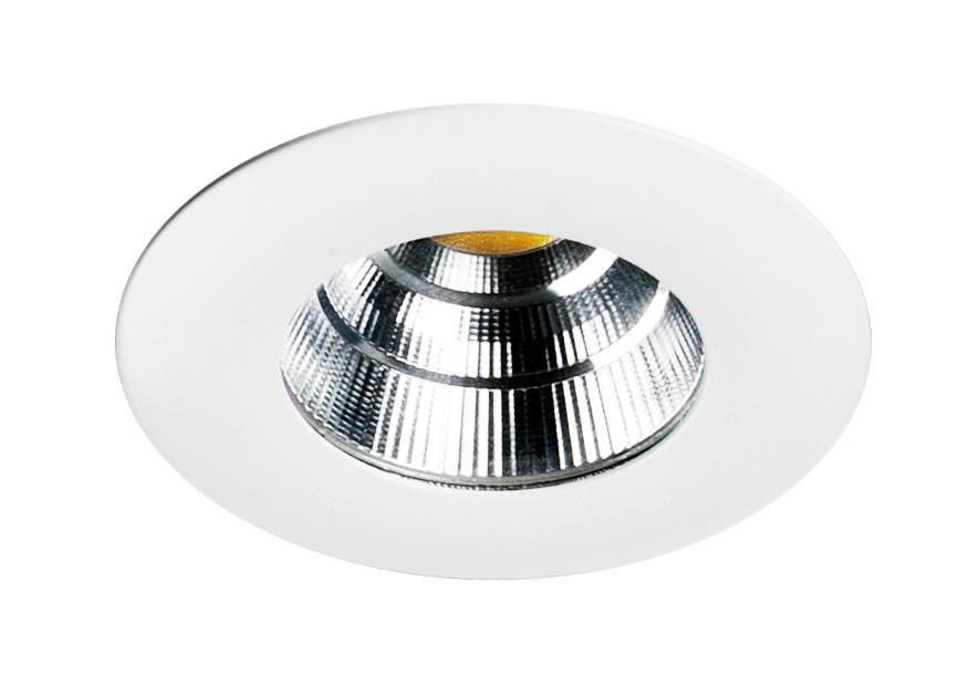 Focus LED rund fixed CRI90, weiß