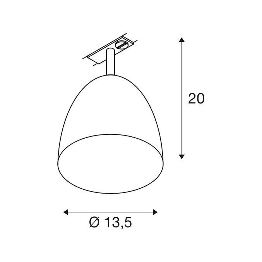Para Cone 14 für 1-Phasen technische Zeichnung