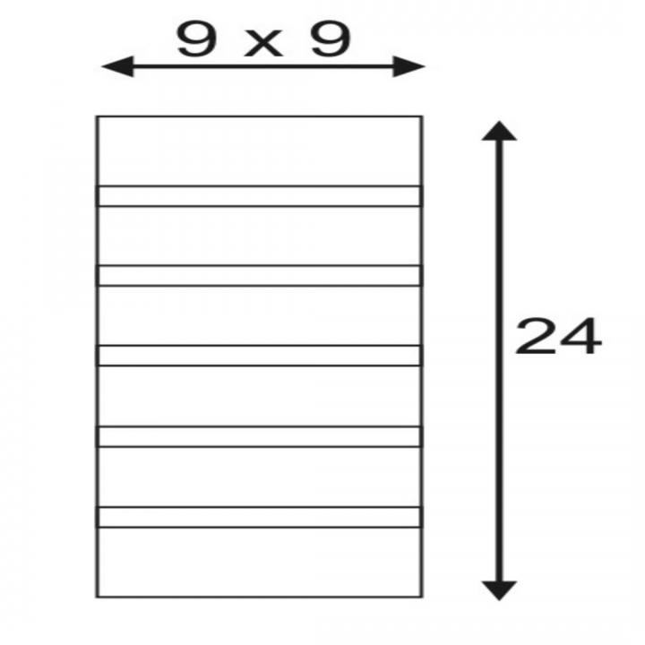 Wandleuchte, GL 100 SLOT