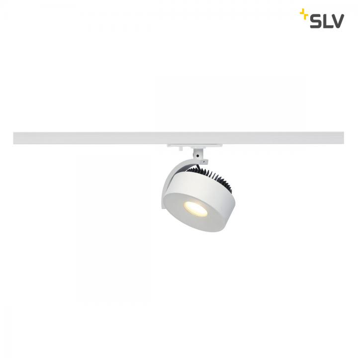 Kalu Track LED Disk für 1-Phasen, weiß