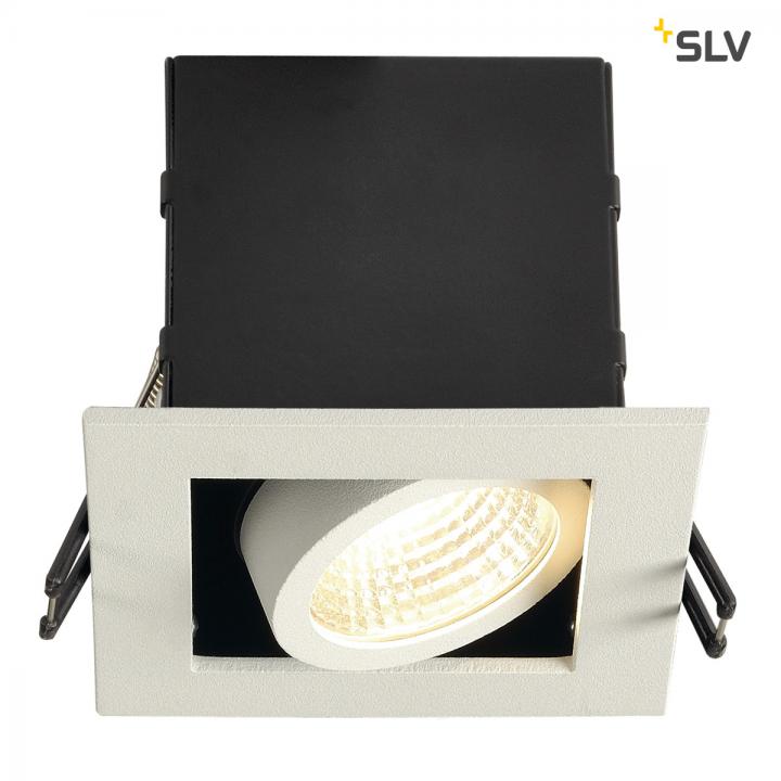 Kadux 1 Set, LED, aluminium gebürstet
