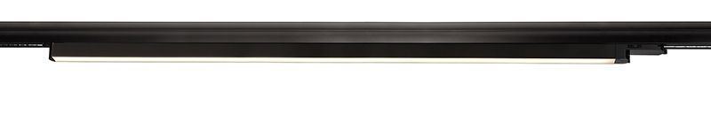 Linear 100 II Flächenstrahler für 3-Phasen, schwarz