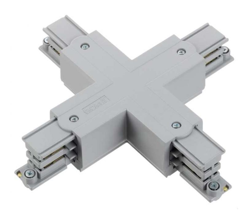 Global Pro X-Verbinder grau