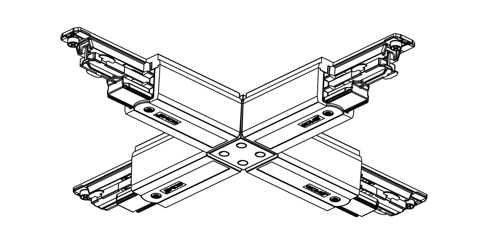 Global Trac Pulse X-Verbinder technische Zeichnung