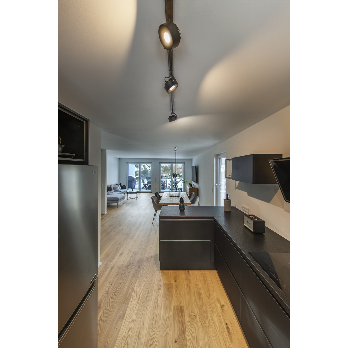 Kalu Track LEDDisk, schwarz
