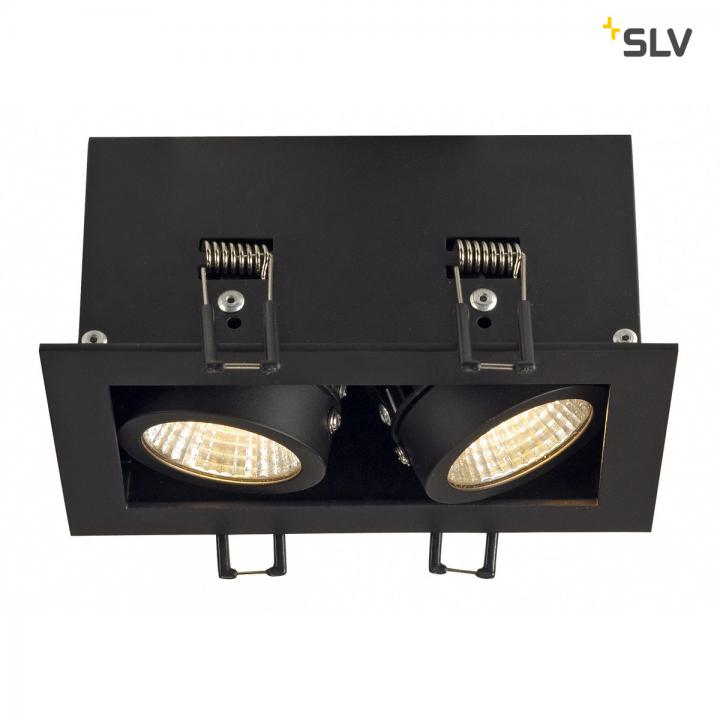 Kadux 2 Set, LED,schwarz