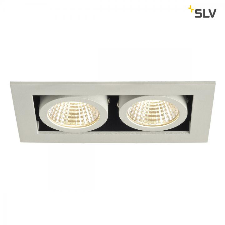 Kadux 2 Set, LED,weiss