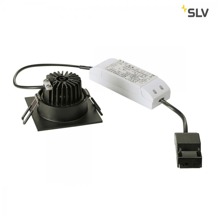 New Tria 68 LED quadratisch, weiß matt