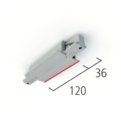Eutrac I-Verbinder für 3-Phasen Einbau