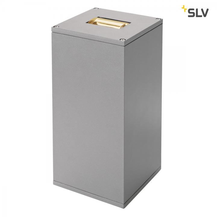 Big Theo Wall Flood&Beam LED,silber