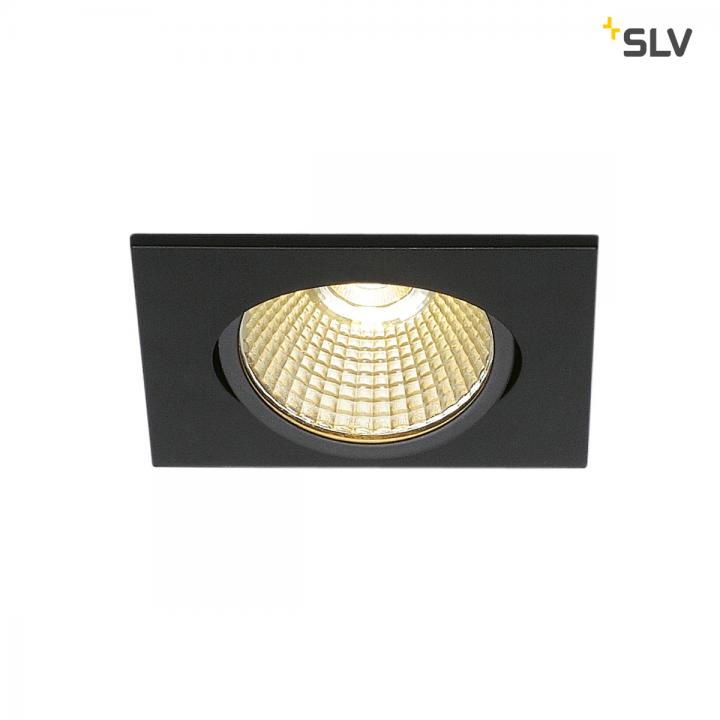 New Tria 68 LED quadratisch, weiß matt