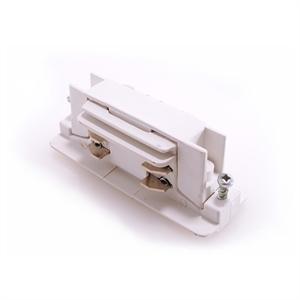 Ivela elektrischer Längsverbinder für 3-Phasen-Stromschiene weiß
