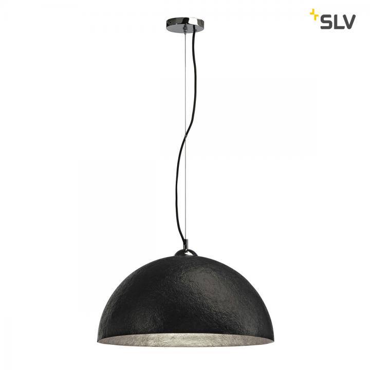FORCHINI Pendellleuchte, schwarz/gold