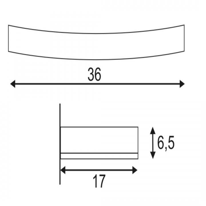 Wandleuchte, GL 102 CURVE, Bild 1