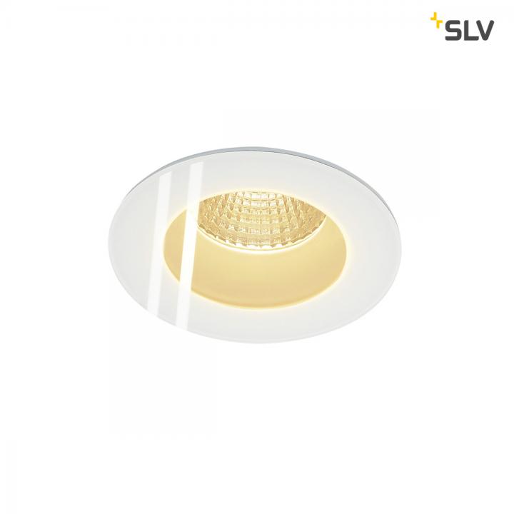 Patta-F LED, rund, schwarz