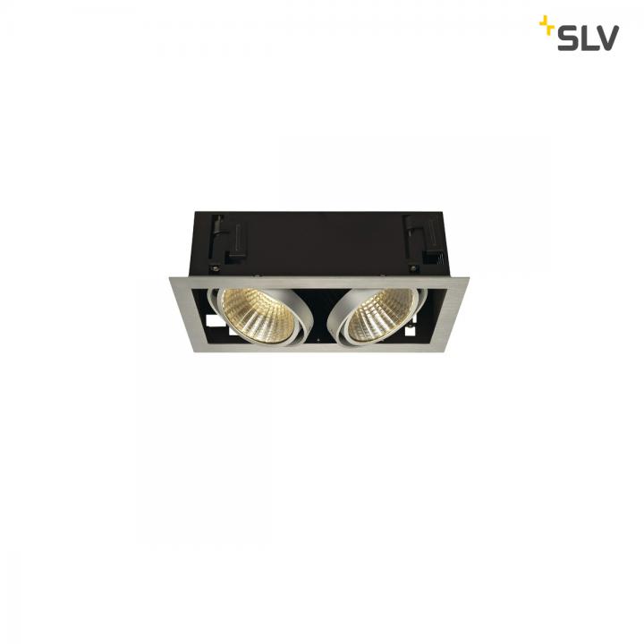 Kadux 2 Set LED, schwarz