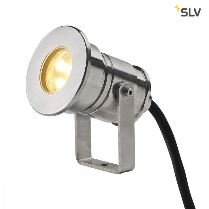 Dasar Projector 230V LED, alu eloxiert