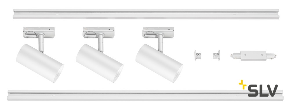 1-Phasen Hochvolt-Set Noblo Spot LED in weiß