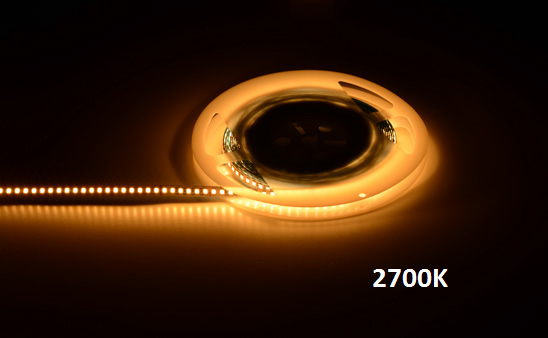 Extro LED Strip, 5, 24V, 168LEDs/m, 20,2W, 2700K