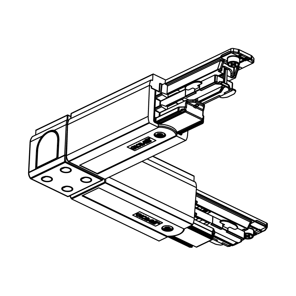 Global Trac Pulse L-Verbinder technische Zeichnung