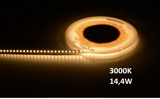 Extro LED Strip, >90RA, 5m, 24V, 120LEDs/m