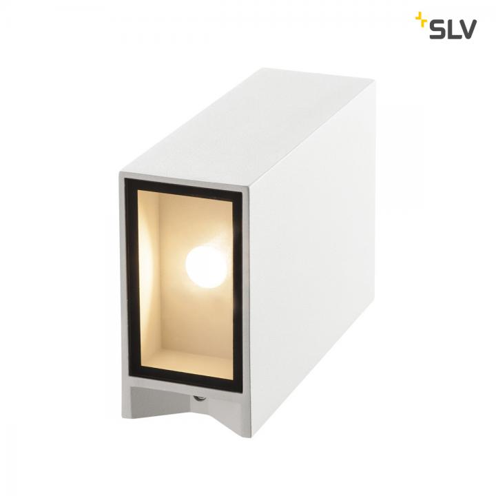 Quad up/down LED Wandleuchte, anthrazit