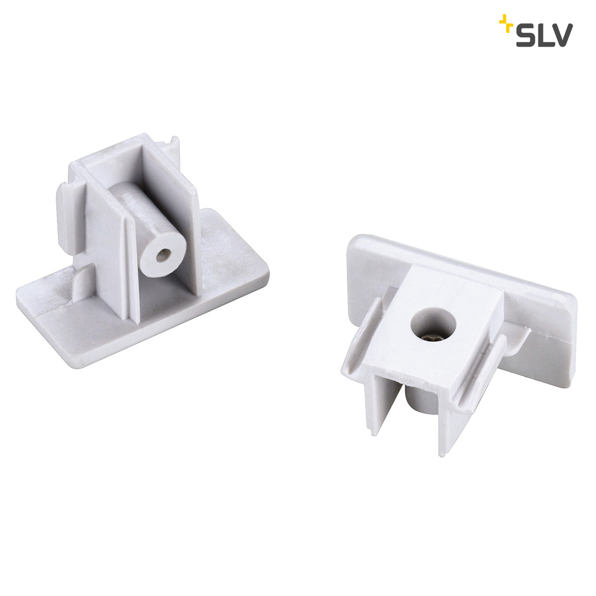 SLV Endkappen weiß 143131 für 1-Phasen HV-Stromschiene, Aufbauversion