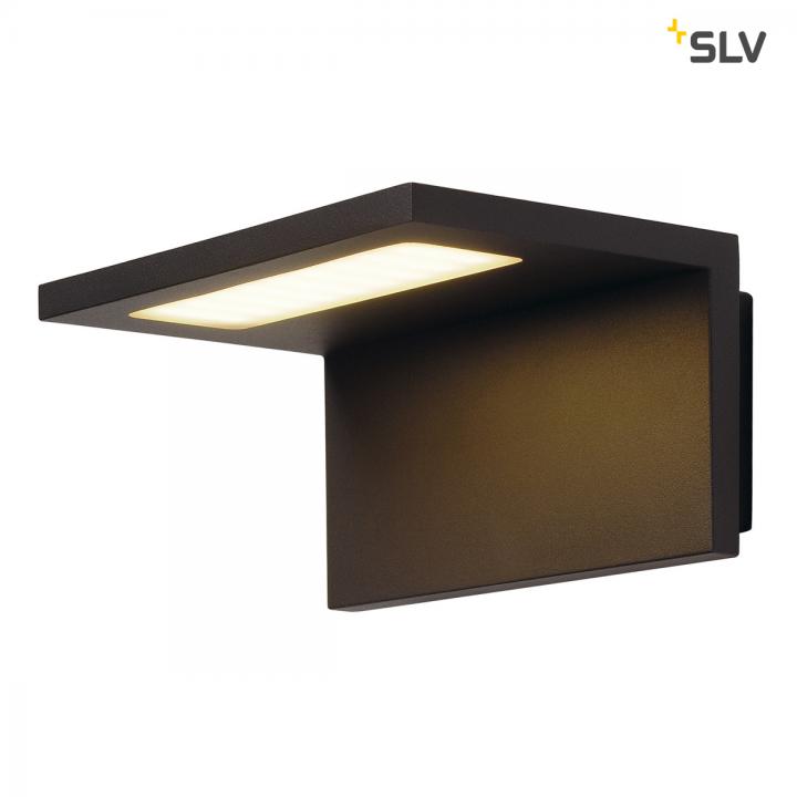 Agolux LED Wandleuchte, anthrazit