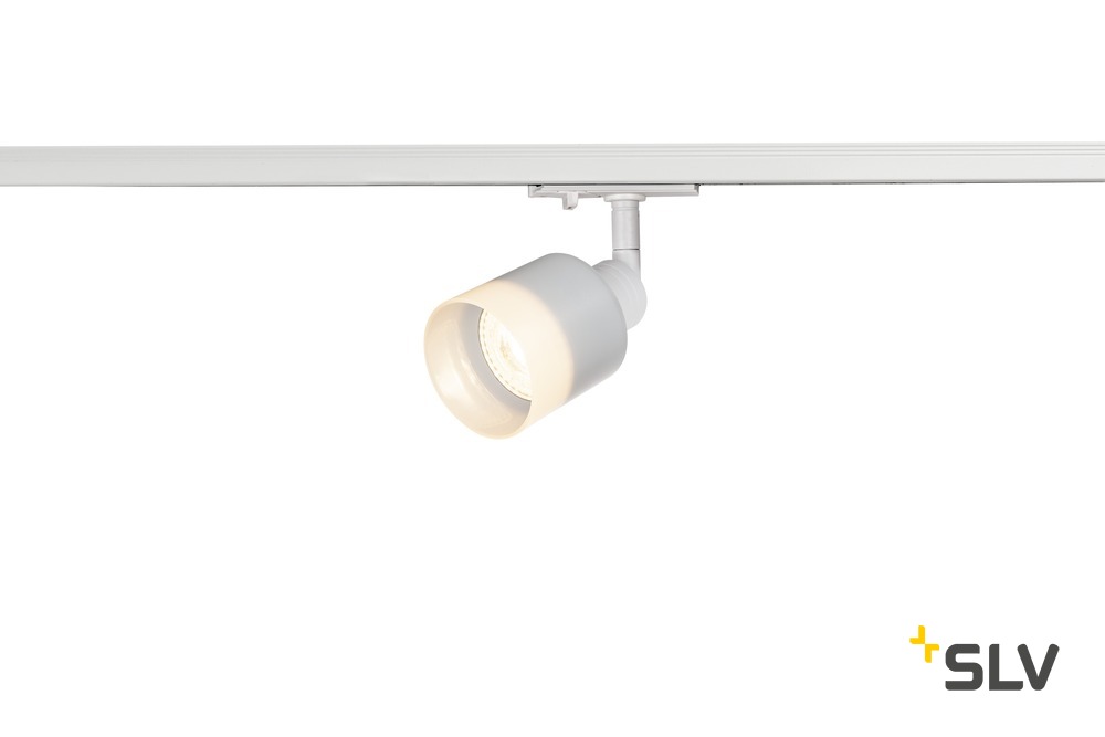 Puri Track Glas GU10 für 1-Phasen weiß