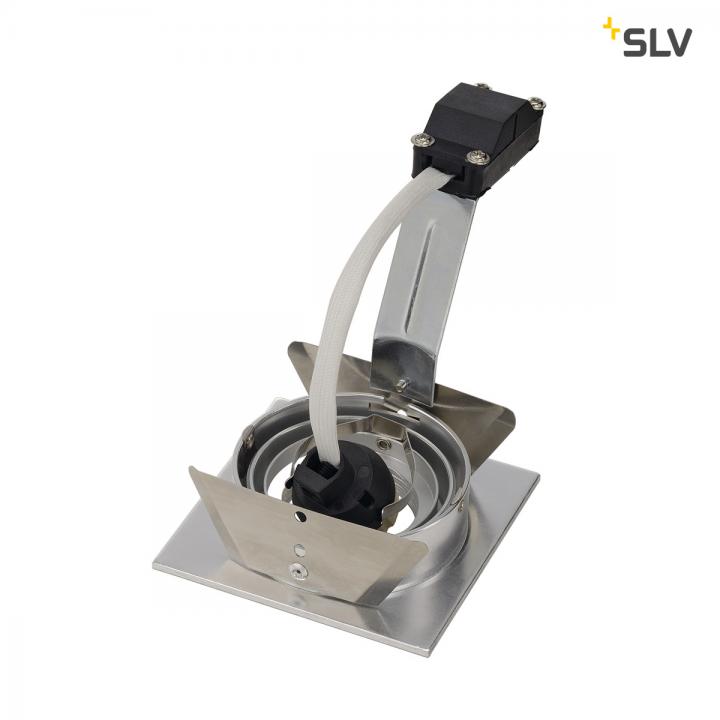 New Tria 1, GU10, quadratisch,alu