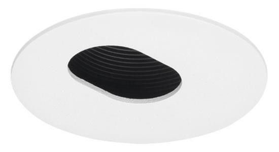 Dark LED oval tiltable, weiß