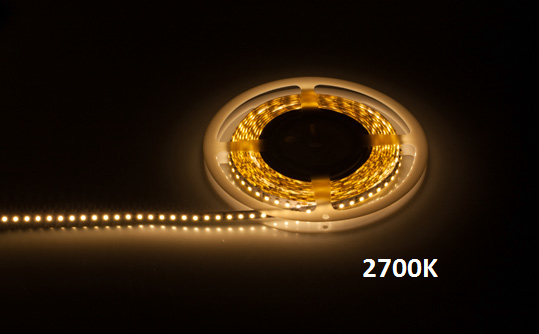 LupaReel LED Strip, 5m, 24V, 120LEDs/m, 9,6W, 2700K